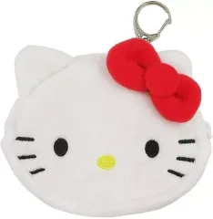 【中古】バッグ ハローキティレッド ミニフェイスポーチ 「サンリオキャラクターズ」