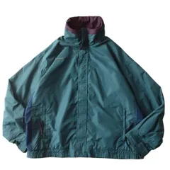 ■古着 Columbia コロンビア Bugaboo マウンテンジャケット ナイロン 緑紫 XL 【J1041】