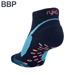 ライカ RYKA ソックス 靴下 ハイカット シューズ フィットネス ダンス ズンバ すべり止め 足袋型 丈9cm R-SOX9 BBPカラー