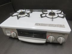 2023年製 中古 動作確認済 Rinnai リンナイ 都市ガス用 ガステーブル RT35NGRL 水無方面焼きグリル ガスコンロ ガス台
