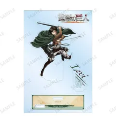 【中古】アクリルスタンド・アクリルパネル リヴァイ・アッカーマン パーツ付きBIGアクリルスタンド 立体起動ver. 「進撃の巨人」