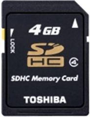 TOSHIBA SDHC 4GB Class 4 SD-K04G SD Card Memory Card Toshiba