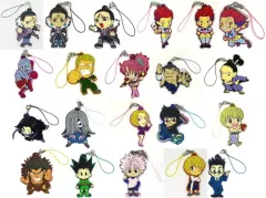 【中古】ストラップ(キャラクター) 全21種セット ラバーストラップ 「HUNTER×HUNTERクジ 幻影旅団ver.」 F賞