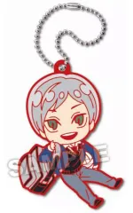 【中古】キーホルダー 灰羽リエーフ 「でふぉラバ!ぷらす ハイキュー!! 音駒高校・梟谷学園高校キーホルダー」