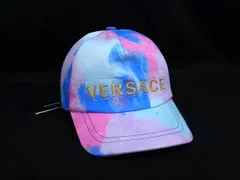 ■新品■未使用■ VERSACE ヴェルサーチ コットン100% ベースボールキャップ 帽子 表記サイズXL 56cm マルチカラー FR1737のサムネイル