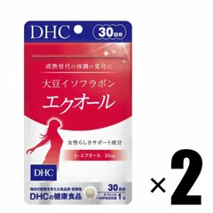 (2個) DHC 大豆イソフラボン エクオール 30日分×2個 ディーエイチシーのサムネイル