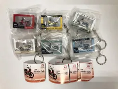 33. 【未使用】1/64  Honda Cub フィギュアキーホルダー 全6種セット◆ ●