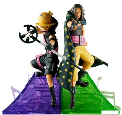 ワンピース FILM RED 戦光絶景 ウソップ＆ヤソップ フィギュア ２種セット