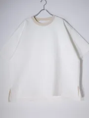 white mailsホワイトメイルズ PAPER DOUBLE JERSEY OVERSIZED PULLOVER ...