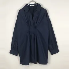 タグ付未使用✨ヌキテパスキッパー チュニックインドネイビー