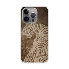 [Rakuten Mini 라쿠텐 모바일] iPhone15 케이스 스마트폰 케이스 아이폰 14 Plus Pro Max 13 12 11 SE 제3세대 제2세대 XS XR 하드 케이스 스마트폰 커버 보호 케이스 전 기종 대응 호랑이 타이거 그런지