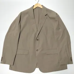 【極美品】24年モデル 感動ジャケット コットンライク　ストレッチ素材　ウォッシャブル　ベージュ　4XL　311-464000