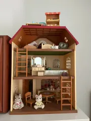 シルバニアファミリー 3 ステイハウス 付属品 セット ドーナツ ショップ まとめ売り