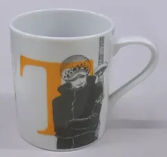 【中古】マグカップ・湯のみ トラファルガー・ロー アルファベットマグ 「ワンピース」 ジャンプキャラクターズストア限定