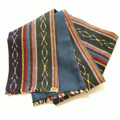 ★ 半巾帯　メキシカン　ハンドメイド　ショート ★ c078e
