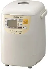 中古】ZOJIRUSHI 【米粉でパンが焼ける】 ホームベーカリー ホワイト  