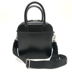 Junya Watanabe Comme des garcons ハンドバッグ ショルダーバッグ 2way JD-K201-051-1-1 黒 ジュンヤワタナベコムデギャルソン 鞄B13796◆