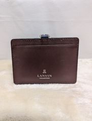 匿名配送 即購入可 LANVIN パスケース 定期入れ