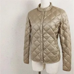 ユニクロUNIQLOウルトラライトダウンジャケットベージュM登山釣りアウトドア