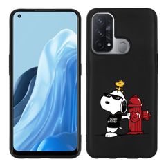 【数量限定】スマホケース 韓国 おっぽりの5a TPU スリム 保護カバー 軽量 スヌーピー 衝撃吸収 ワイヤレス充電対応 ケース ケース 5a (スヌーピー B reno OPPO OPPO Reno5A)