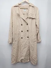◇ ◎　Θ nano universe ナノ ユニバース 長袖 トレンチコート サイズ36 ベージュ レディース P  【1410230019151】