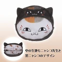 [중고] [매우 좋음] 나츠메 친구장 봉제인형 파우치 블랙 냥코의 물건 냥코 선생님 단품 밴프레스트 프라이즈