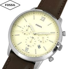 FOSSIL フォッシル 新品・アウトレット 腕時計 NEUTRA ノイトラ FS5380 メンズ クォーツ 革ベルト クリーム文字盤 ジェニュインレザー 並行輸入品 送料無料