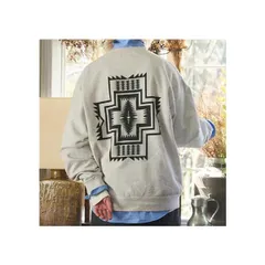 ペンドルトン メンズ ロングスリーブ バックプリント スウェット PENDLETON 長袖 トレーナー コットン 日本企画 ジャパンフィット 10019 Birch Harding Starのサムネイル