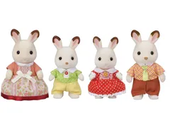 【新着商品】おもちゃ 3歳以上 ドールハウス STマーク認証 FS-46 Sylvanian 】 Families ショコラウサギファミリー 【 エポック社 人形 EPOCH シルバニアファミリー