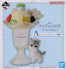[중고]수납·휴대용 아이템 웨이트리스 냥 잠깐 파르페 케이스 [이치반쿠지 mofusand ~Fruit Parlor~] A상