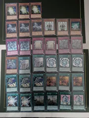 遊戯王 青眼デッキ パーツ33枚