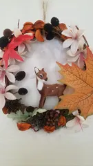 秋の始まりと鹿