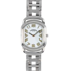 エルメス HERMES RA1.210 ラリー 腕時計 ホワイト文字盤 レディース【中古】