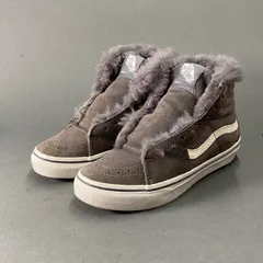 3L10 VANS バンズ × SACAI サカイ ハイカットボアスニーカー 24cm グレー ムートン スウェードレザー シューレースレスのサムネイル