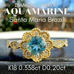☆1.40ct☆アクアマリン✨0.50ctダイヤモンドプラチナリング指輪 