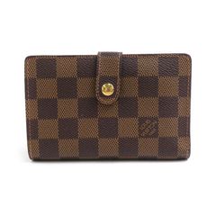 ルイ ヴィトン LOUIS VUITTON  二つ折り財布 ダミエ ポルトフォイユ ヴィエノワ N61674