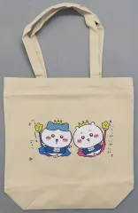 【中古】バッグ ちいかわ＆ハチワレ ちいかわ＆ハチワレ誕生日 トートバッグ ナチュラル Mサイズ 「ちいかわ なんか小さくてかわいいやつ」
