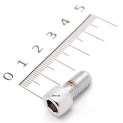 DS-190568-ea DRAG 六角穴付きボルト クローム 5/16-24 X 首下 5/8インチ(1個売り)