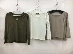 イング INGNI カットソー M まとめ 3点セット カーキ系他 2407WT062