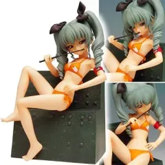 【中古】フィギュア アンチョビ 水着Ver. 「ガールズ&パンツァー」 1/10 カラーレジンキャストキット