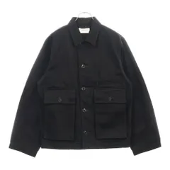 【関税込み】LEMAIRE ブラック ルーズフィット ジャケット LEMAIRE Soft Technical ジャケット | ブラック | FARFETCH JP