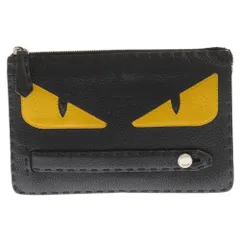 FENDI (フェンディ) モンスター バッグバグズ セカンドバック 7VA350 ブラック/イエローのサムネイル