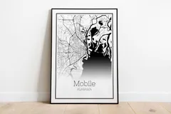 ●2枚購入で1枚無料●A3ポスター(他サイズ可能) mp0002-118   アメリカ 地図 MAP USA カリフォルニア州モデスト