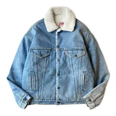 80s USA製 Levis 70609 0214 ボア ライナー デニム ジャケット 42 / 80年代 アメリカ製 ビンテージ リーバイス