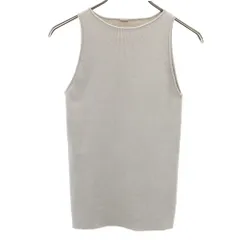 ミラオーウェン リブニット タンクトップ 0 アイボリー Mila Owen レディース 古着 【240428】 メール便可