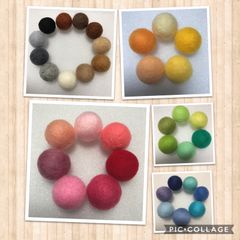 【サス】☆ニャン玉☆鈴入り羊毛フェルトボール 猫のおもちゃ☆ニャン玉☆鈴入り羊毛フェルトボール - メルカリ