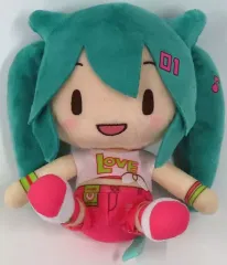 【中古】ぬいぐるみ 初音ミク(ライブ応援) ふわぷち ぬいぐるみ“初音ミク”～ライブVer.～(EX) 「キャラクター・ボーカル・シリーズ 01 初音ミク」