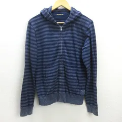 BlueBlue ブルーブルー フルジップパーカー ネイビー M