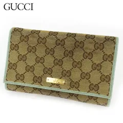 GUCCI グッチ キャンバス 長財布 がま口 レディース ブランド GUCCI グッチ キャンバス 長財布 がま口 レディース ブランド