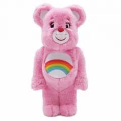 美品 2022年製 メディコムトイ MEDICOM TOY BE@RBRICK Cheer Bear Costume Ver. 400％ Care Bears ベアブリック チアベア ぬいぐるみ フィギュア 人形 ケアベア BEARBRICK ピンク
